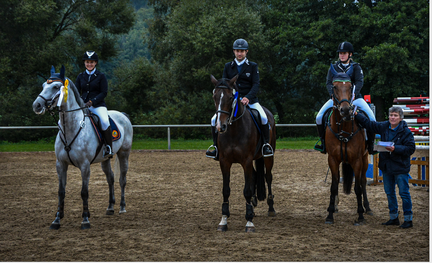 Monique Weckenmann (RF Uttenweiler) ist Kreismeisterin Springen LK4(+5) 2019